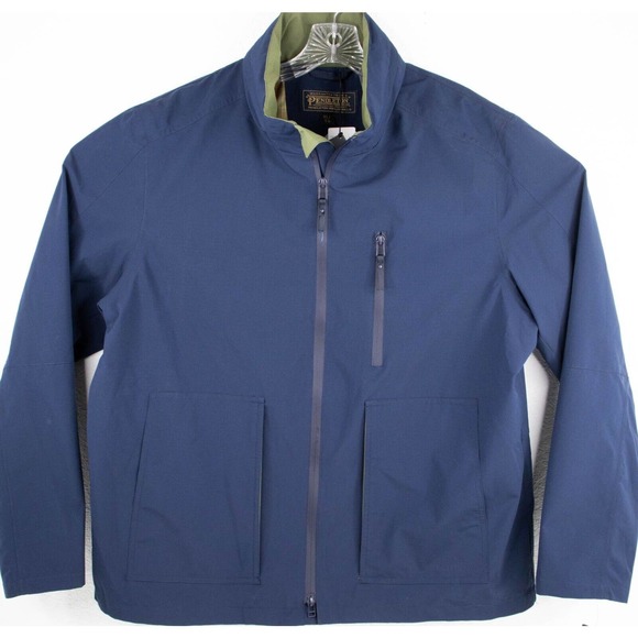 Pendleton Other - Pendleton Mens Outdoorsmen Size XL Hooded Full Zip Rain Windbreaker Jacket NWT